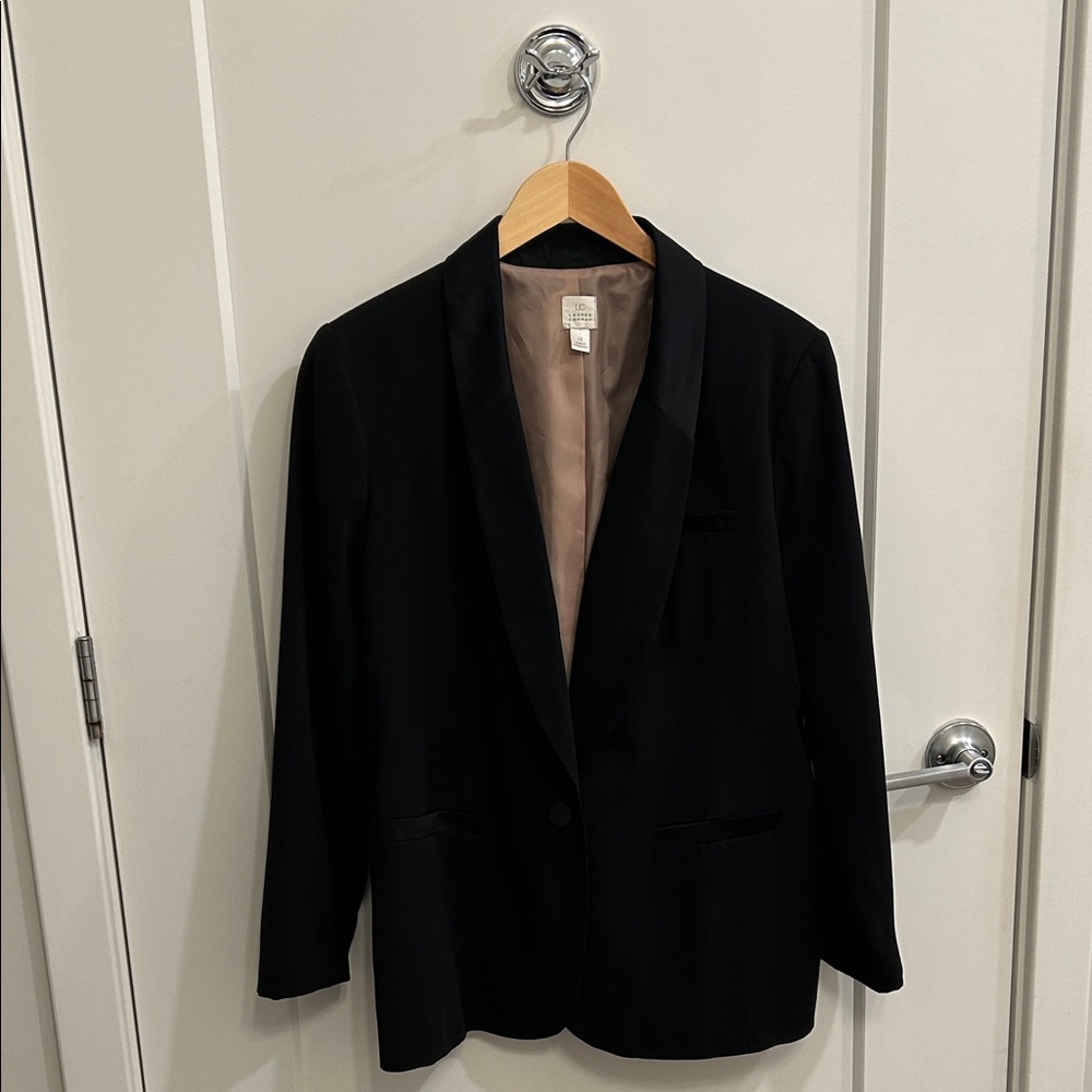 LC Lauren Conrad Classic Black Blazer
